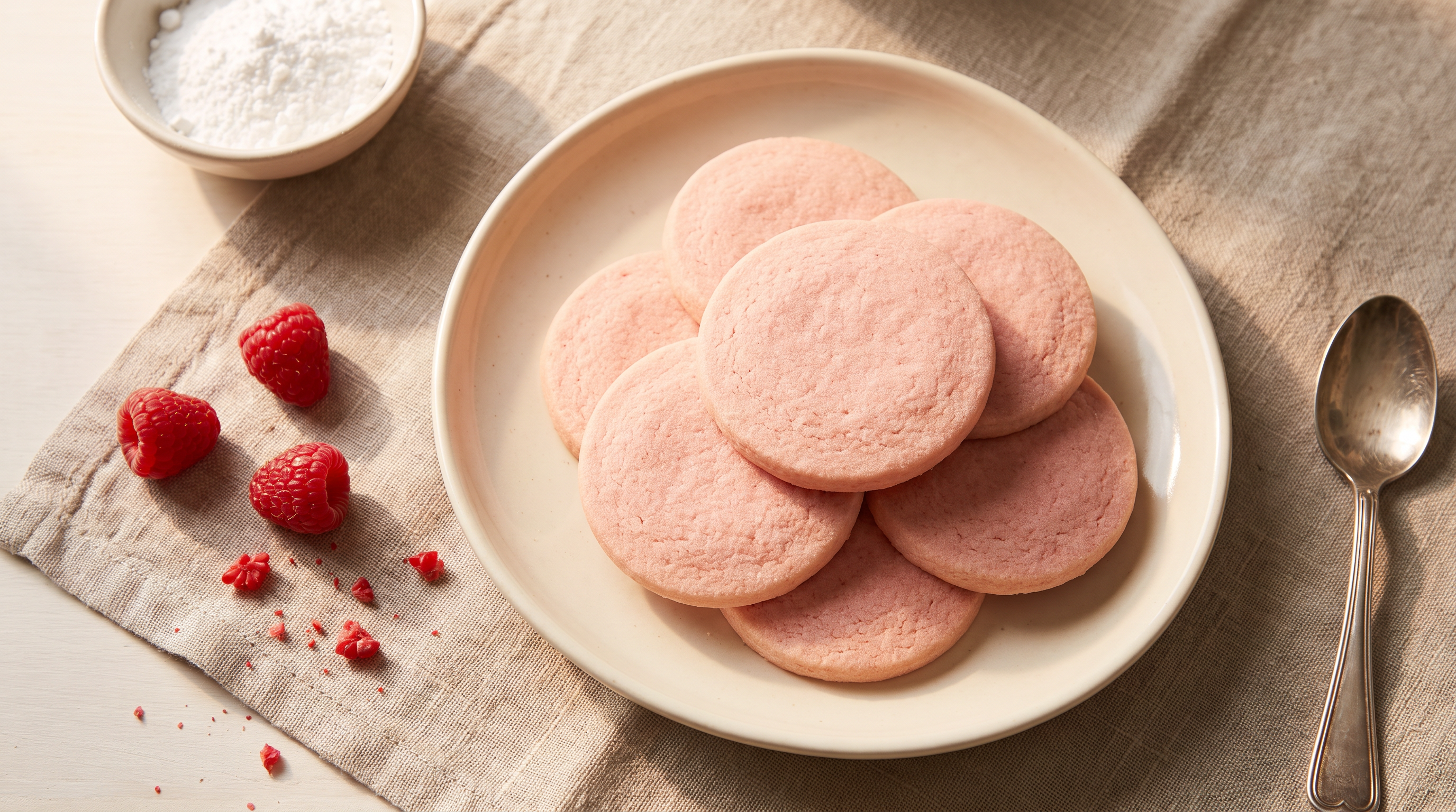 Cupid's Raspberry Cookies