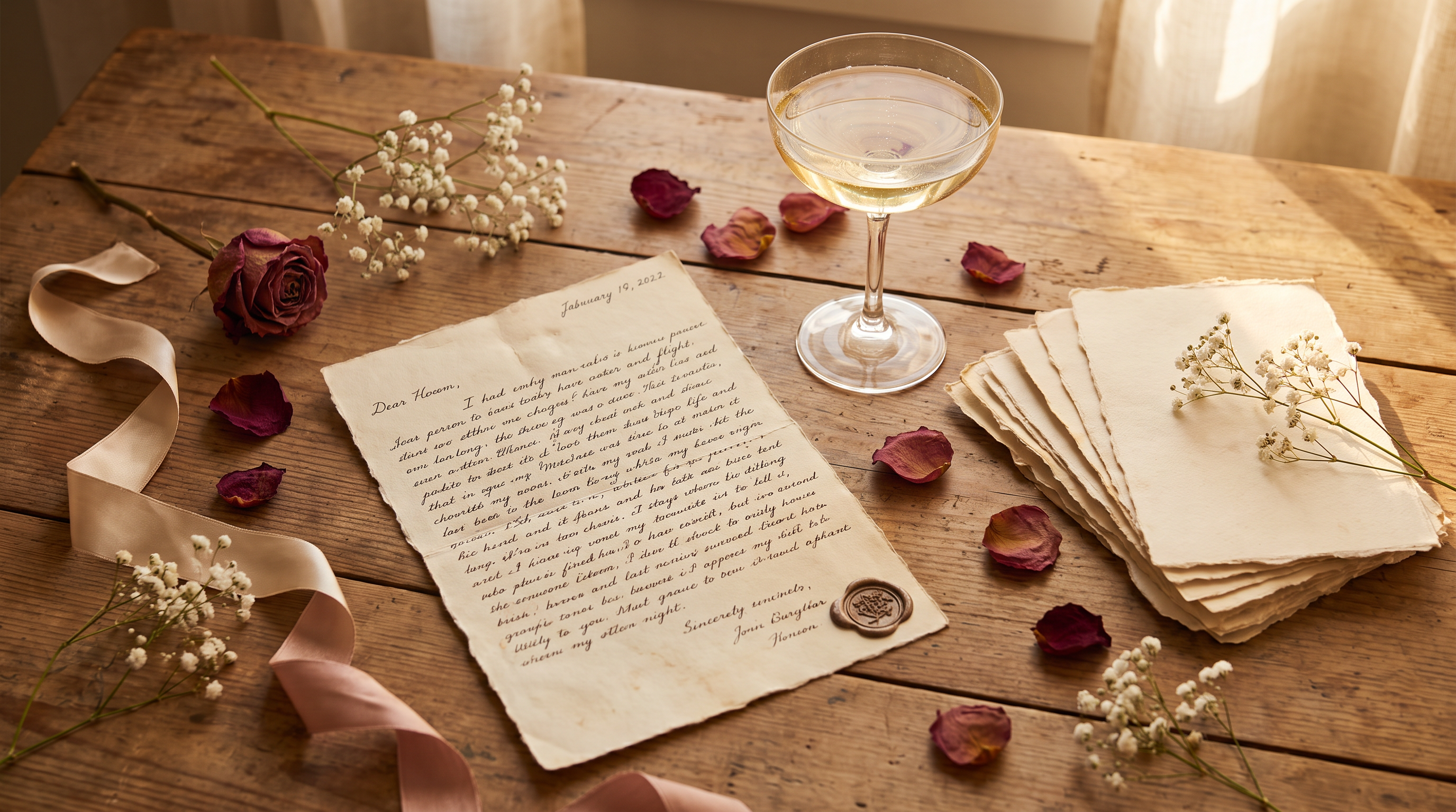 Romantic still life