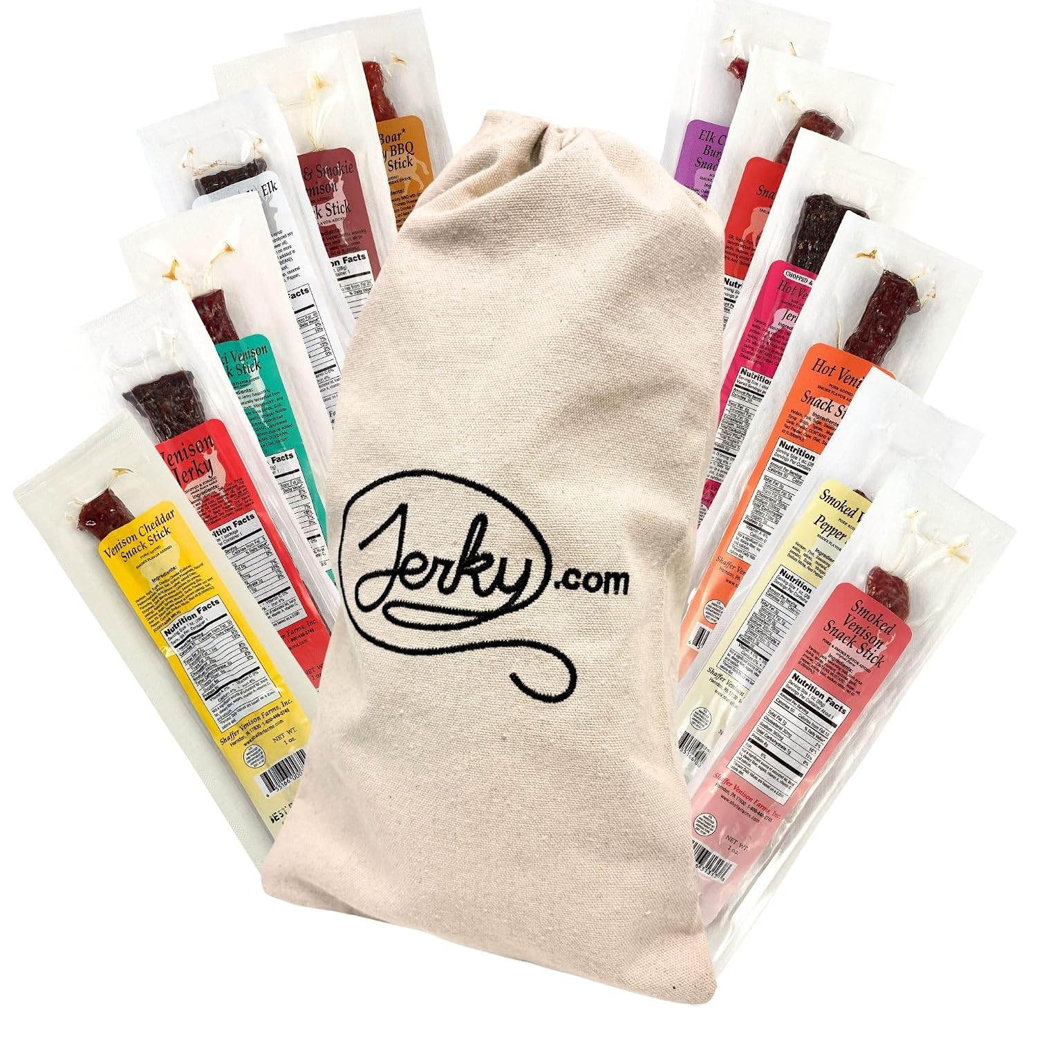 Exotic Jerky Meat Sticks Gift Bag
