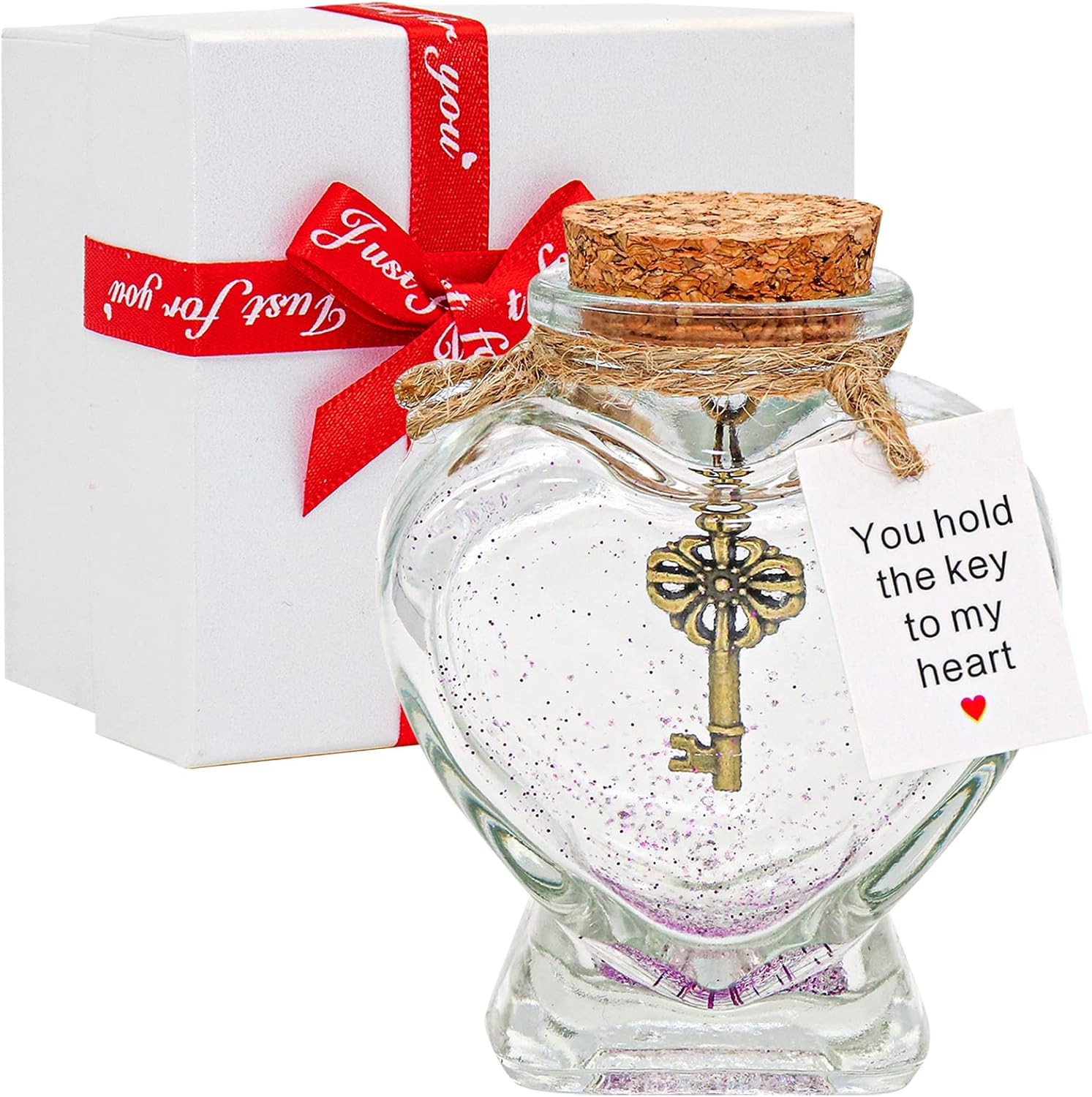 "You Hold the Key to My Heart" Bottle Gift