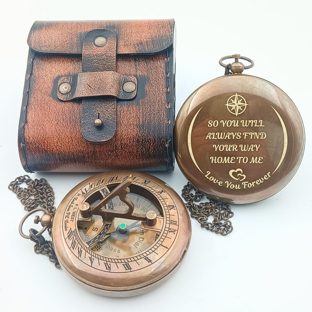Personalized Sundial Compass