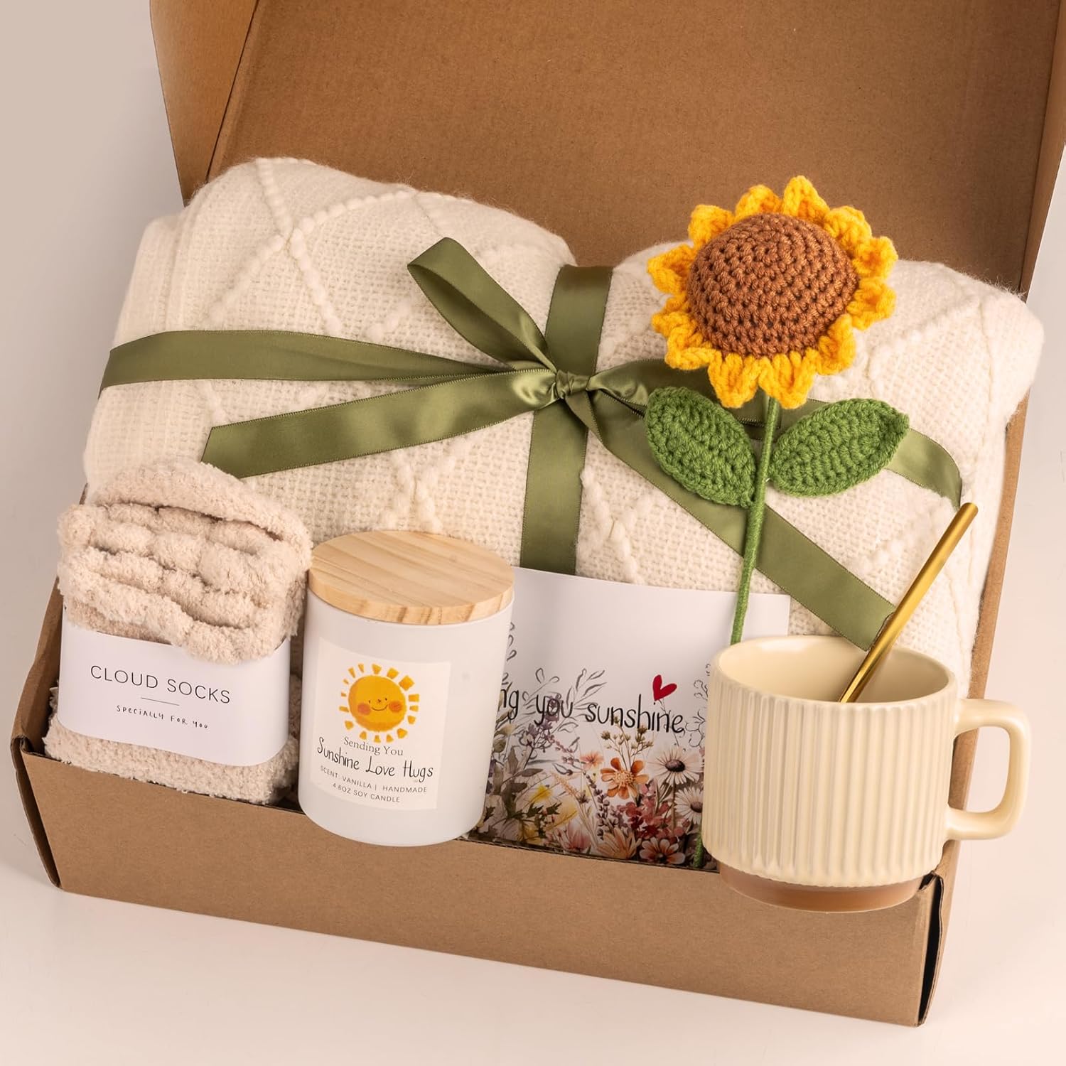 Sunflower "Thinking of You" Care Package