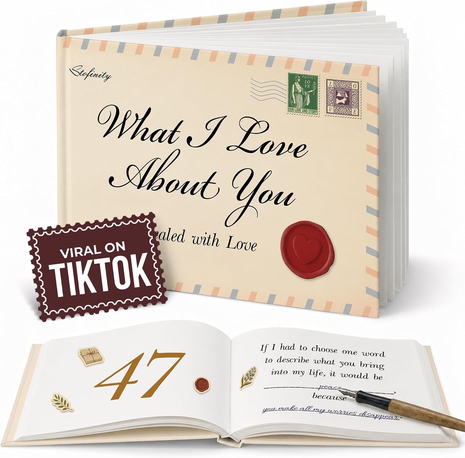 What I Love About You Fill-in-the-Blank Book